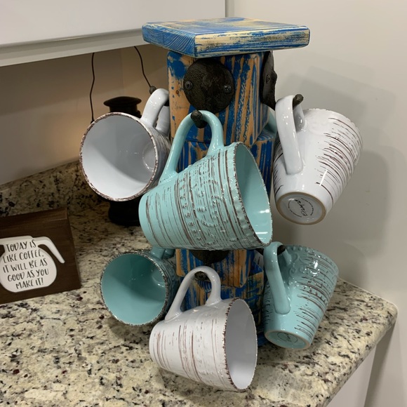 Handmade coffee mug holder - Picture 4 of 6